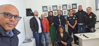 Vereadores e policiais civis tratam sobre parceria em favor da segurana pblica de Guaxup