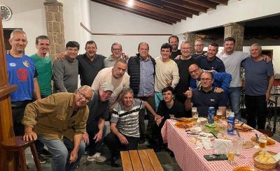 Esportistas comemoram seus 49 anos de amizade e futebol na Chcara Calicchio