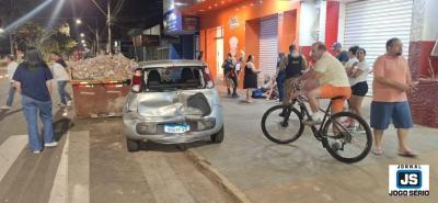 Motorista  detido em flagrante por embriaguez aps colidir com carro parado na Grande Avenida 
