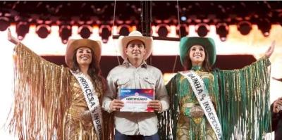 Guaxupeano  campeo do bareback 2025 no 