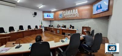 Vereadores recebem secretria de Sade para prestao de contas sobre investimentos da Prefeitura no SUS de Guaxup