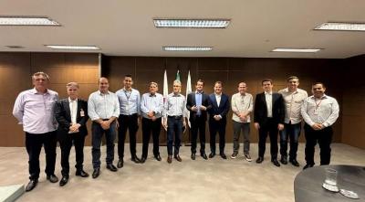 Cooxup e Prefeitura de Guaxup se renem com governador Romeu Zema em Belo Horizonte