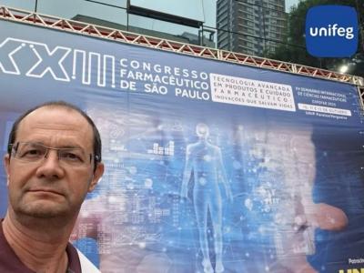 UNIFEG marca presena no XXIII Congresso Farmacutico de So Paulo e destaca inovao cientfica