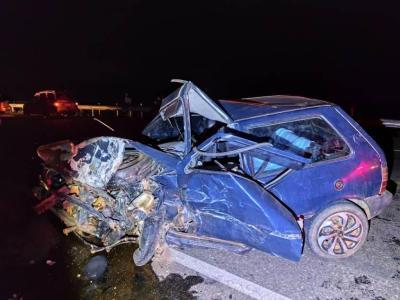 Coliso frontal na BR-265 deixa uma vtima fatal em Ilicnea