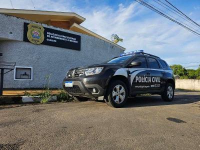 Mulher  presa em flagrante aps tentar intimidar testemunhas na DEAM de Guaxup