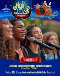 Natal de Luz Guaxup 2025 ilumina a cidade com atraes para toda a famlia