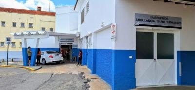 Idosa  baleada acidentalmente por GCM em ocorrncia na rea central de Guaxup