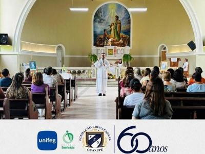 Celebrao de f marca encerramento do ano letivo na Capela So Jos