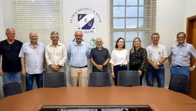 Di�logo que fortalece a educa��o: FUNDEG alinha planejamento e prioridades para o futuro