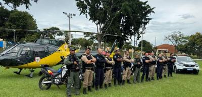 Opera��o com PMs e GCMs no combate a crimes violentos resulta em pris�o na cidade de Guaxup�