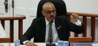 Vereador Carl�o destaca a import�ncia da mobiliza��o dos caminhoneiros contra a inseguran�a da BR-146