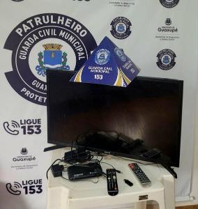 Guarda Municipal recupera objetos furtados de resid�ncia no bairro Monte Verde, em Guaxup�