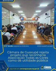 Maioria da C�mara rejeita projeto que reconheceria Associa��o Todas a Cores como utilidade p�blica 