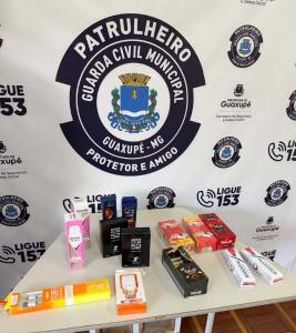 A��o r�pida da Guarda Municipal resulta na pris�o de suspeito por furtos em s�rie no Centro de Guaxup�