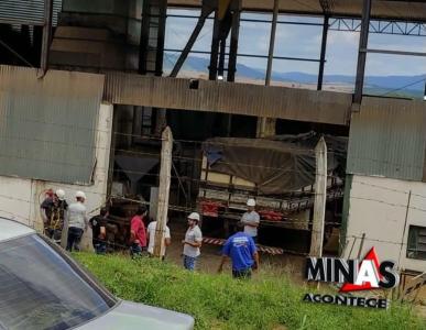 Motorista � encontrado morto em caminh�o carregado com soja no Sul de Minas