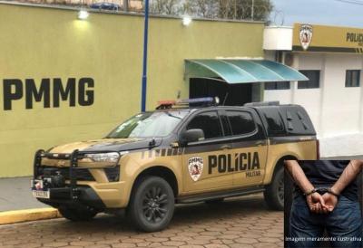 Pol�cia Militar de Guaran�sia prende foragido da Justi�a por roubo � m�o armada