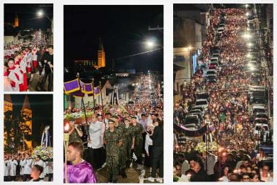 EM GUAXUP�: Reflex�o, devotamento e f� na celebra��o sobre a 