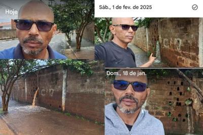 Moradores pr�ximos � Vila Ol�mpica ainda esperam por obra de escoamento onde pessoas j� se feriram