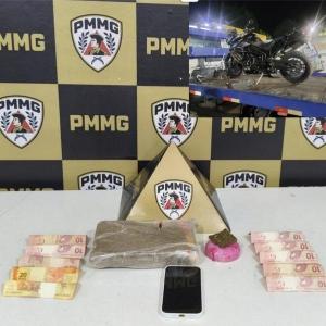 Tr�fico de drogas em Guaxup�: casal � preso durante opera��o de combate ao crime