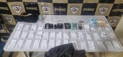 A��o r�pida da PM termina com tr�s presos e recupera��o de materiais roubados em Arceburgo
