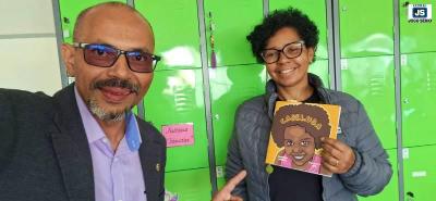 Artista guaxupeana lan�a livro antirracista neste s�bado, na quadra do 