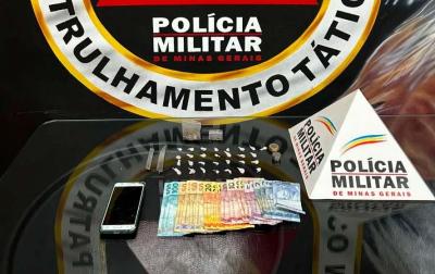 Pol�cia Militar prende homem por tr�fico de drogas no Sul de Minas 