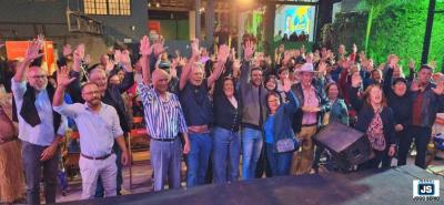 Dr. Marcos Oncologista e Jo�o Santos do Social oficializam dobradinha em lan�amento de candidatura 