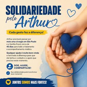 Fam�lia de Guaxup� pede apoio para custear despesas durante tratamento cir�rgico de crian�a em S�o Paulo