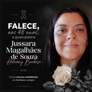 Falece, aos 48 anos, a guaxupeana Jussara Magalh�es de Souza Heluany Barbosa 