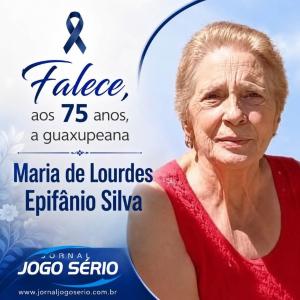 Falece, aos 75 anos, a guaxupeana Maria de Lourdes Epif�nio Silva