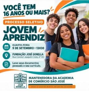 Processo seletivo para o Programa Jovem Aprendiz ser� amanh�, em Guaxup�